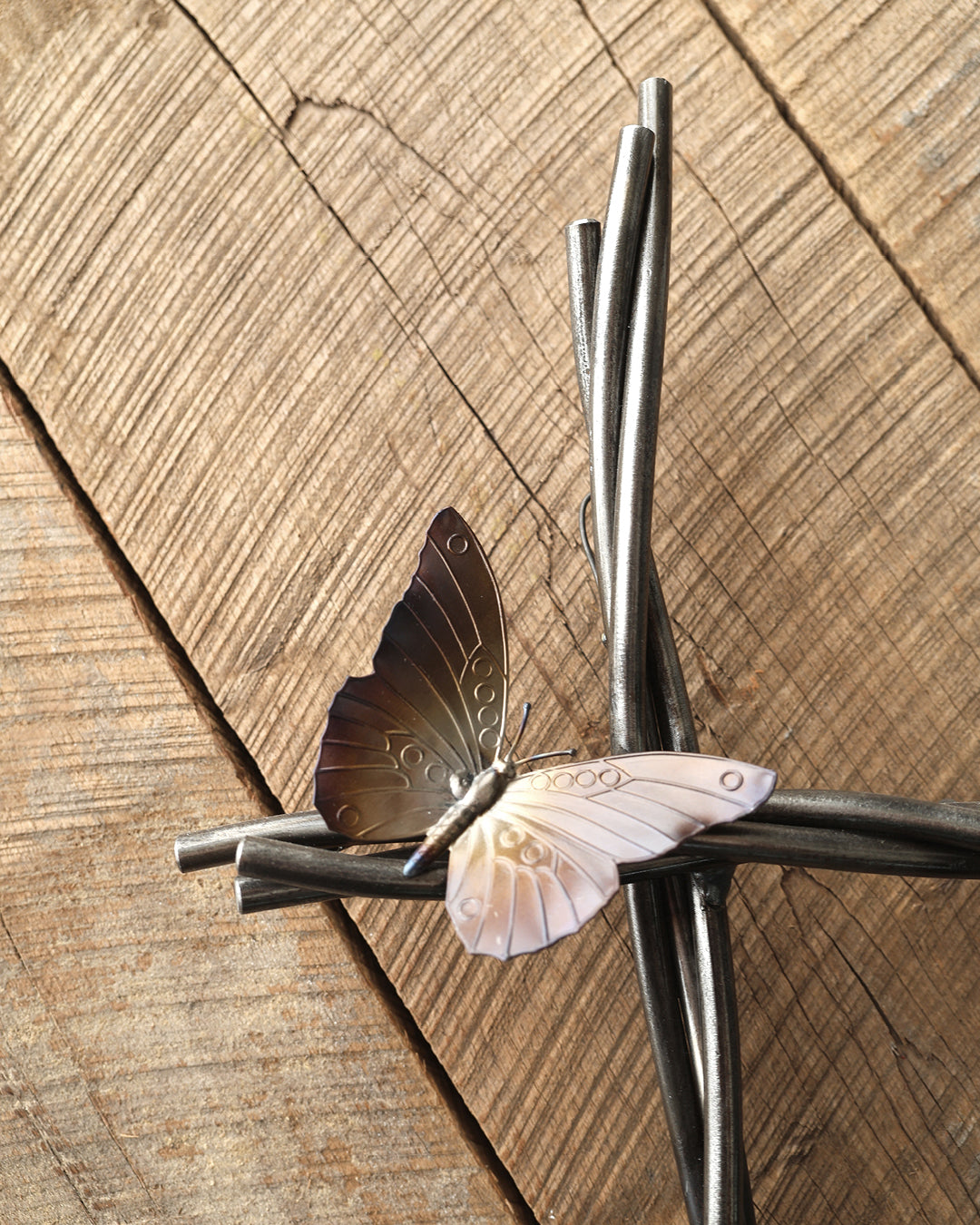 Butterfly & Vine Cross