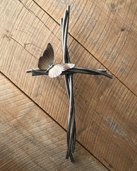 Butterfly & Vine Cross