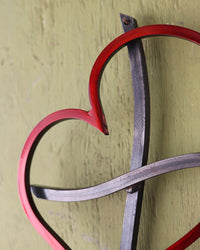 Blooming Heart Cross