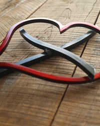 Blooming Heart Cross
