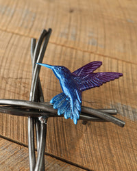 Hummingbird & Vine Cross