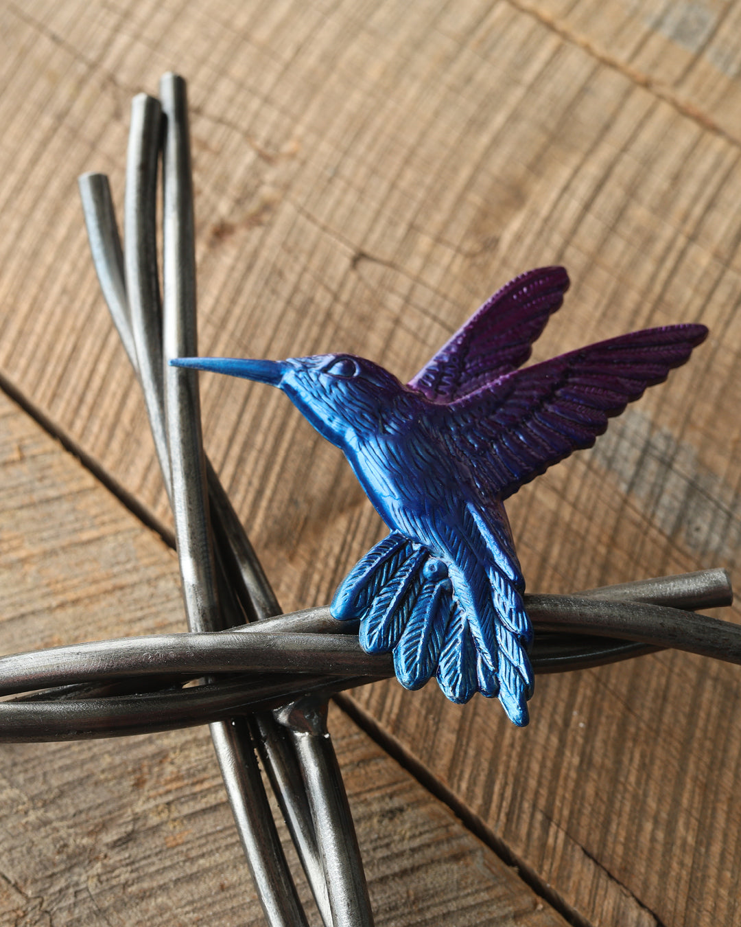 Ridgeline リッジライン Hummingbird Hummingbird & Vine Cross – Iron Chinchilla