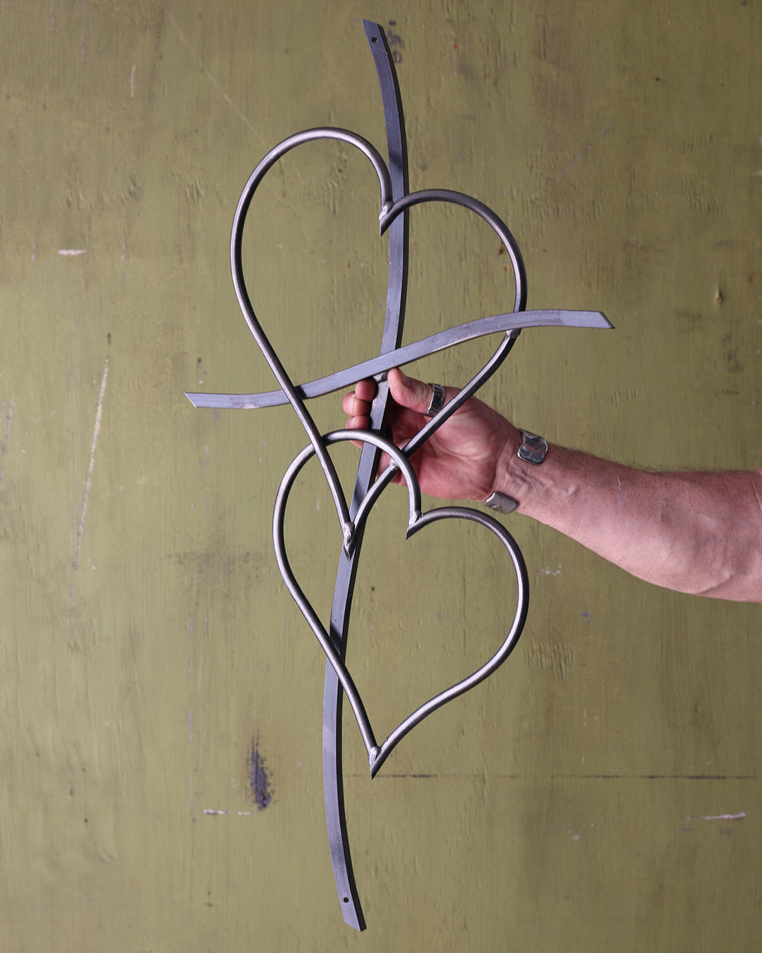 30-inch Walk In Love Cross – Iron Chinchilla